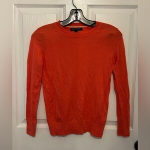 BANANA REPUBLIC Women's Red Crewneck Pullover Sweater Size XXSP